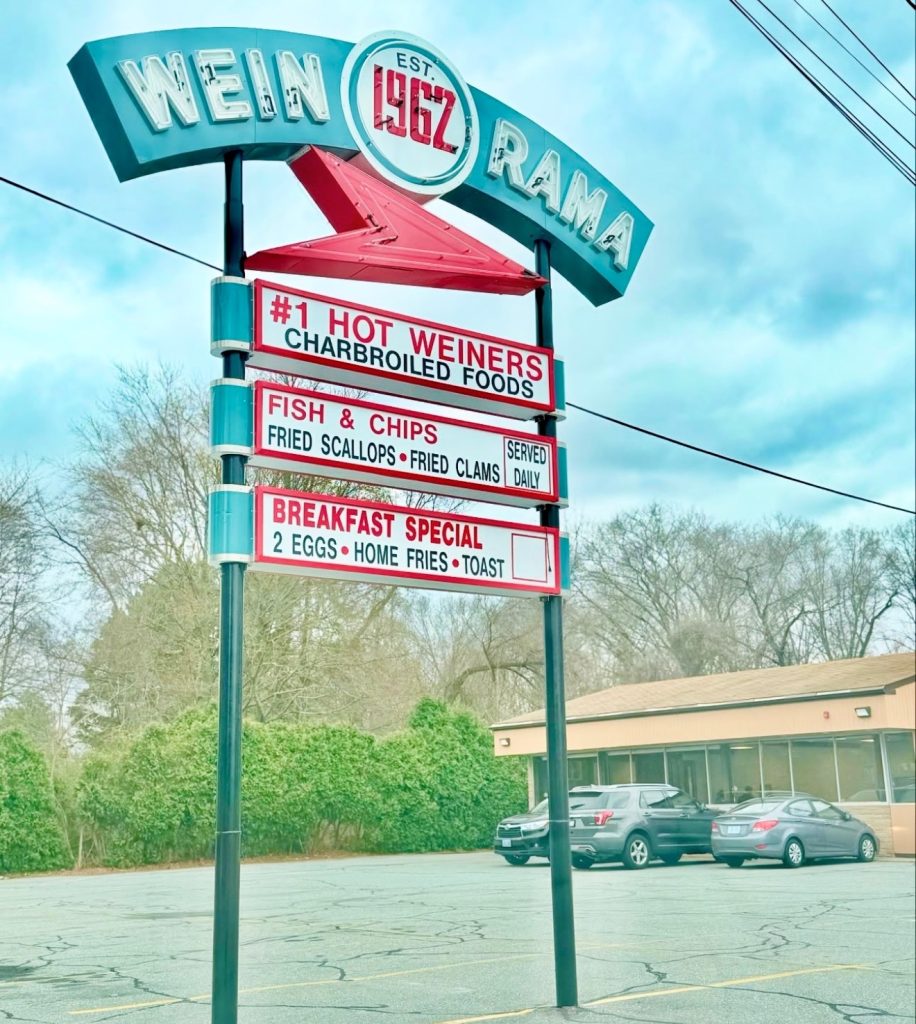 Wein-O-Rama sign