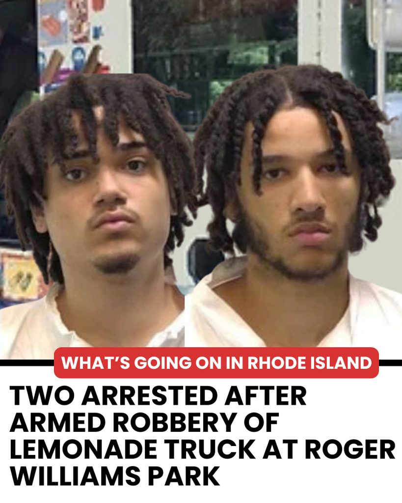 Two Arrested after armed robbery of a lemonade truck at Roger Williams Park