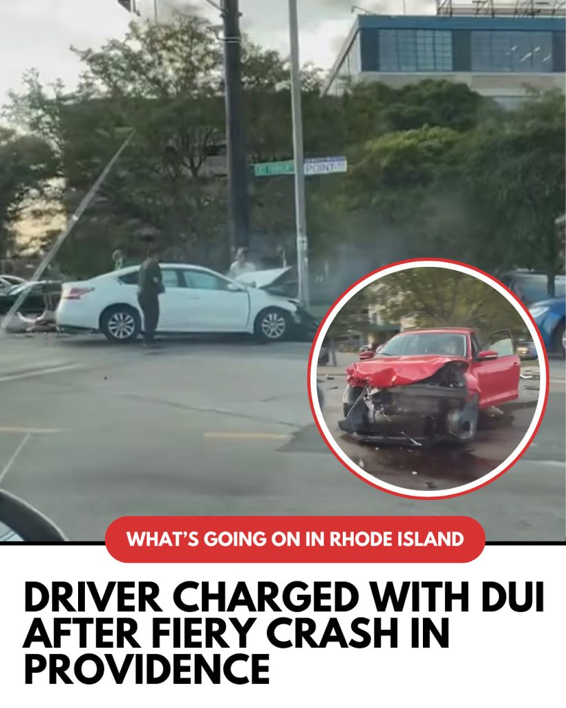 fiery crash in Providence