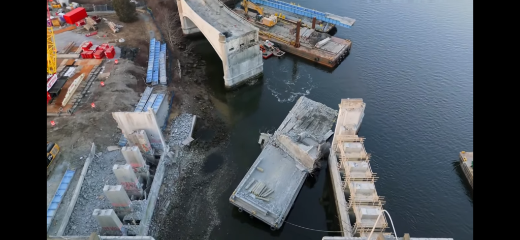 Washington Bridge demolition