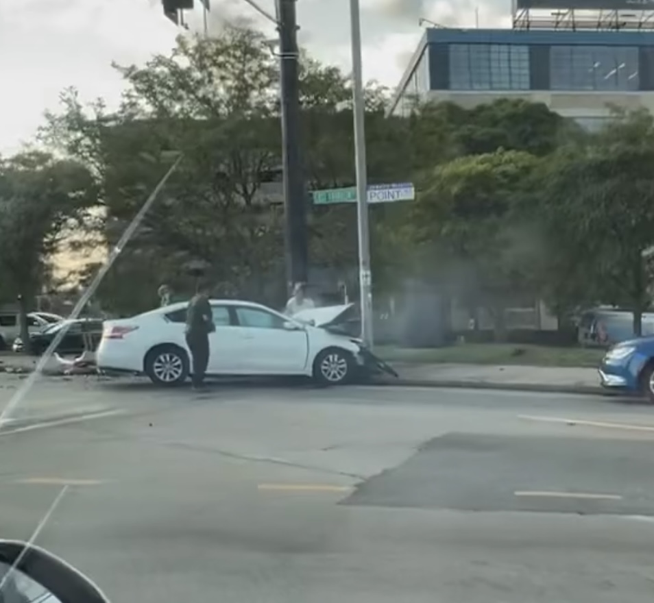 fiery crash in Providence