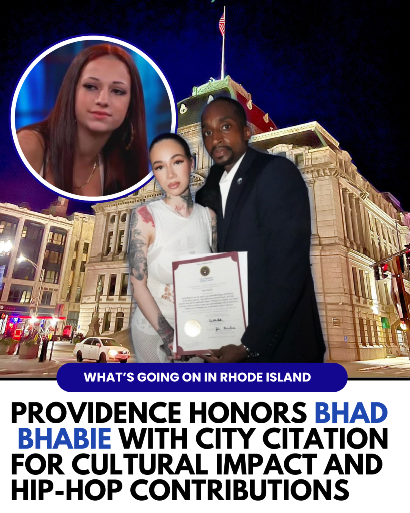 Providence Honors Bhad Bhabie