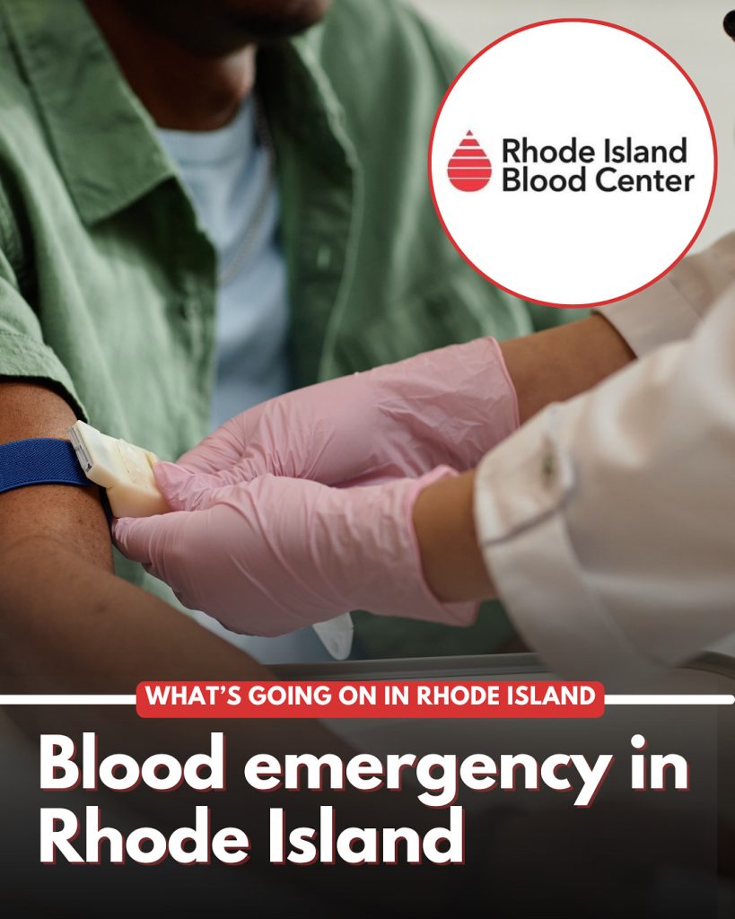Blood emergency in Rhode Island