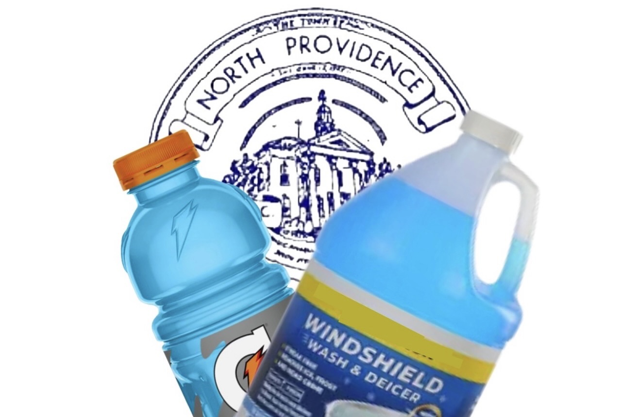 window wash fluid in a co-worker’s Gatorade