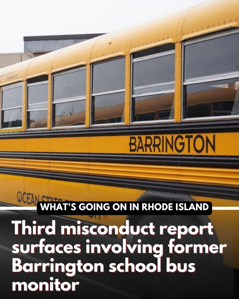 bus monitor has third misconduct allegation