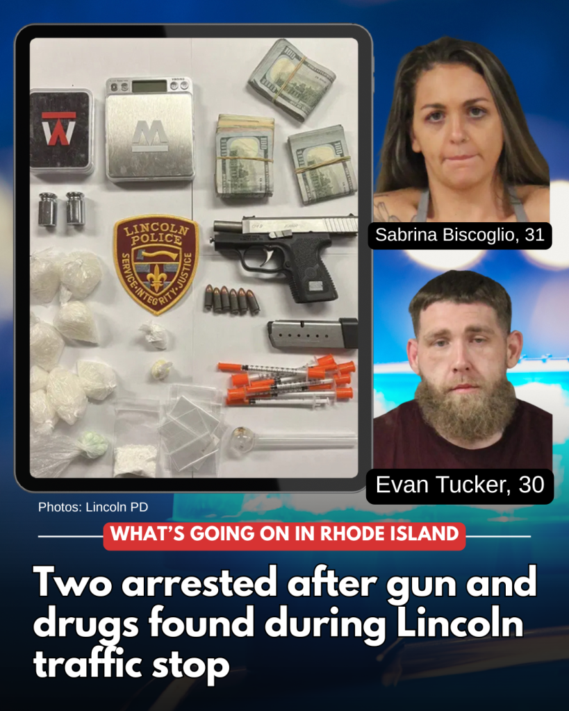 Drugs and gun seized in Lincoln traffic stop