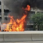 Vehicle fire on I-95 NB