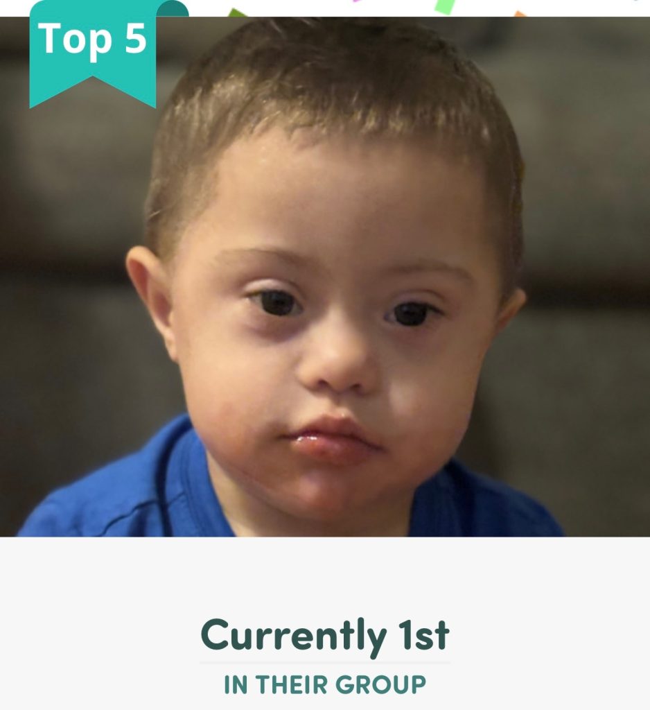 Toddler of the Year Benjamin Rivera