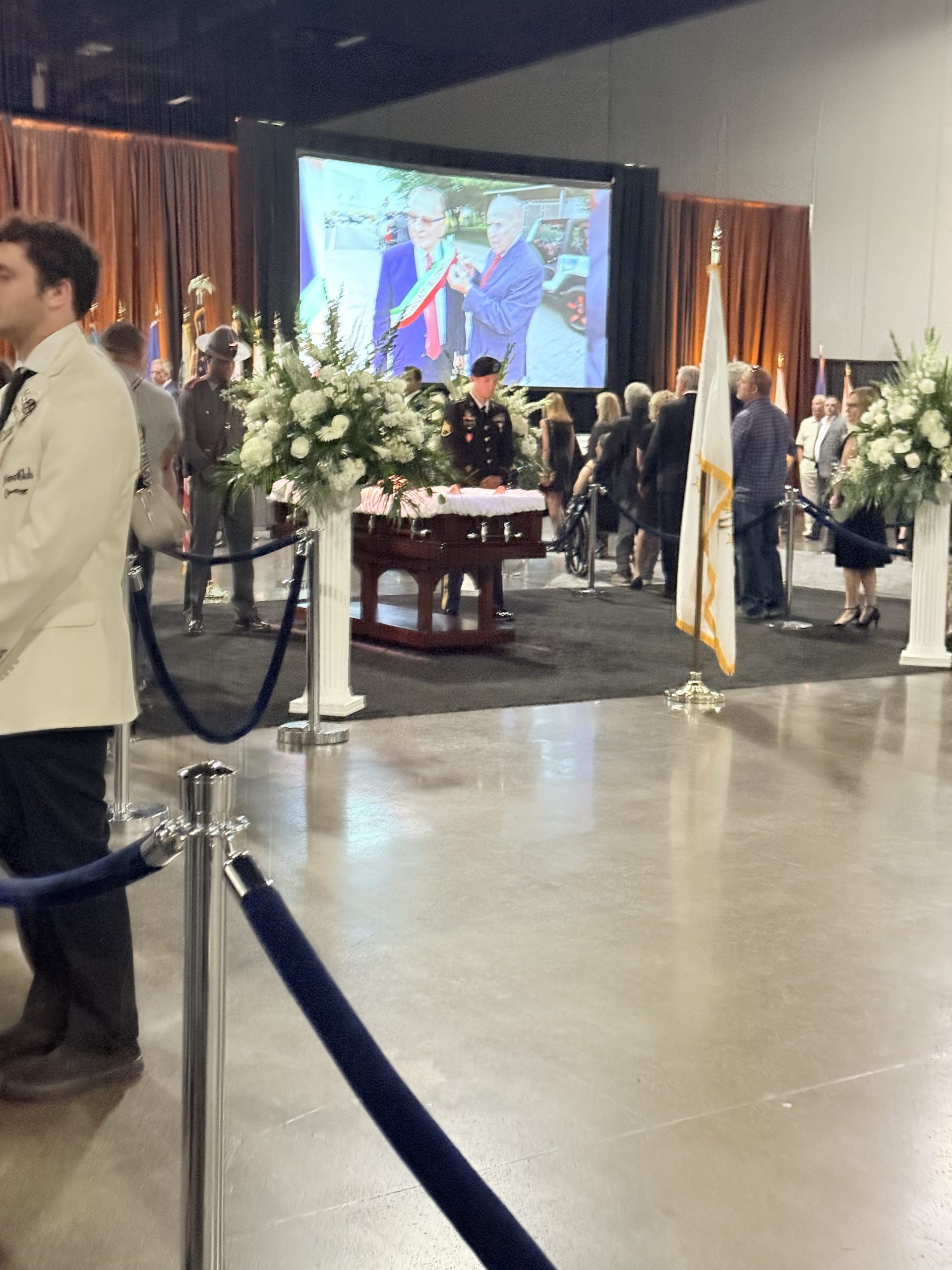 Judge Frank Caprio at public visitation