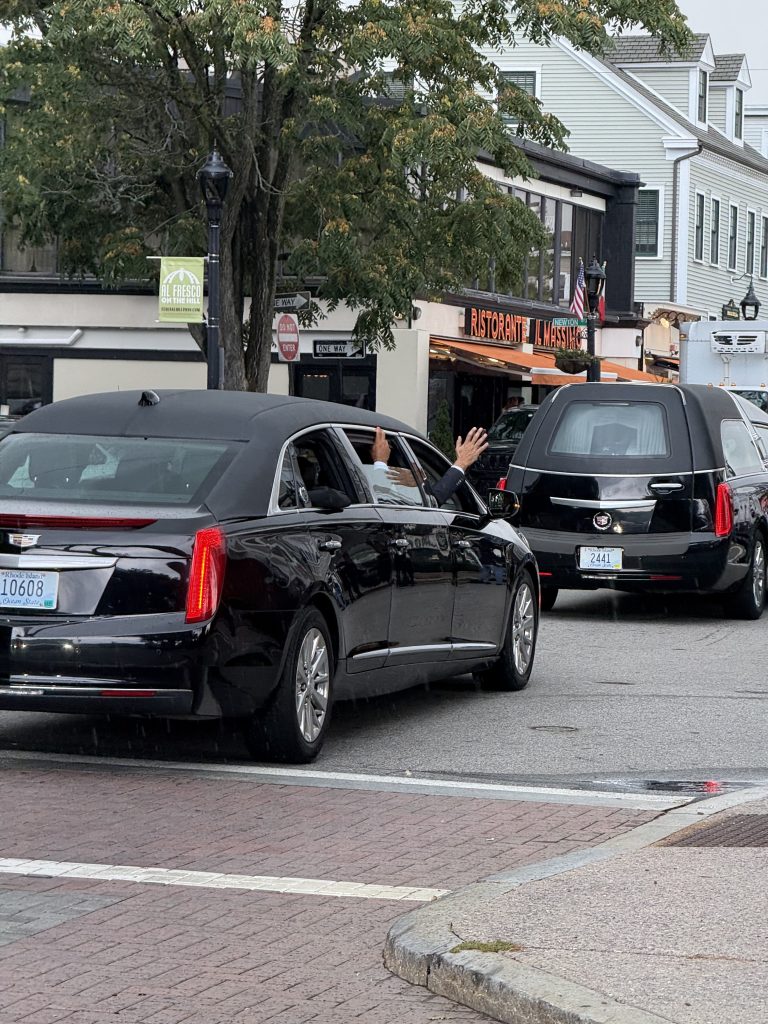 Judge Caprio’s funeral procession