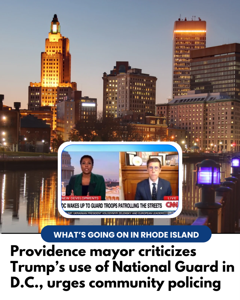 Providence mayor criticized use of National Guard