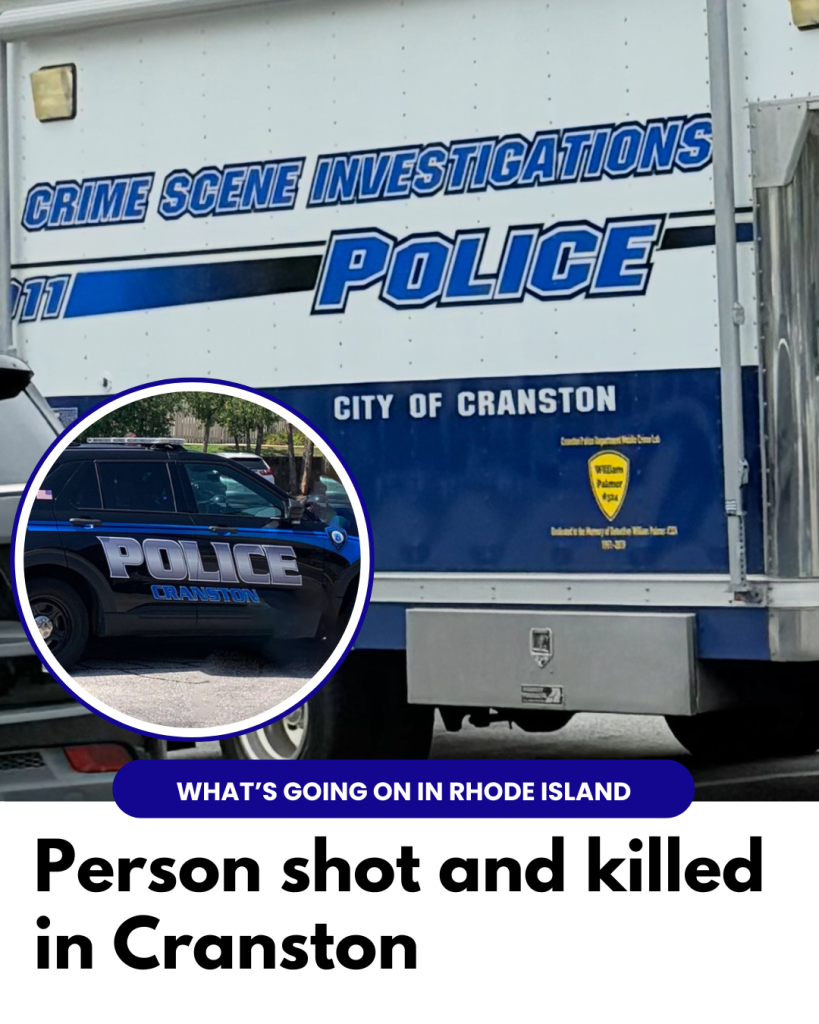 Person shot and killed in Cranston