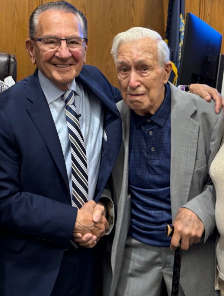 Judge Frank Caprio and Victor Colella