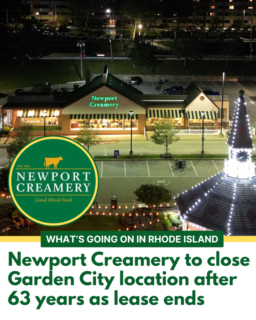 Newport Creamery closing Garden City