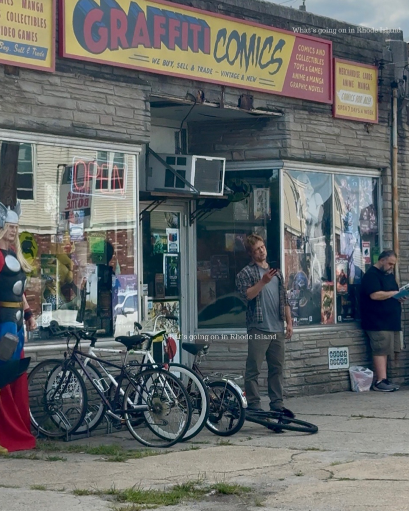 Filming for J.J. Abrams' Ghostwriter takes place in Cranston, Rhode Island