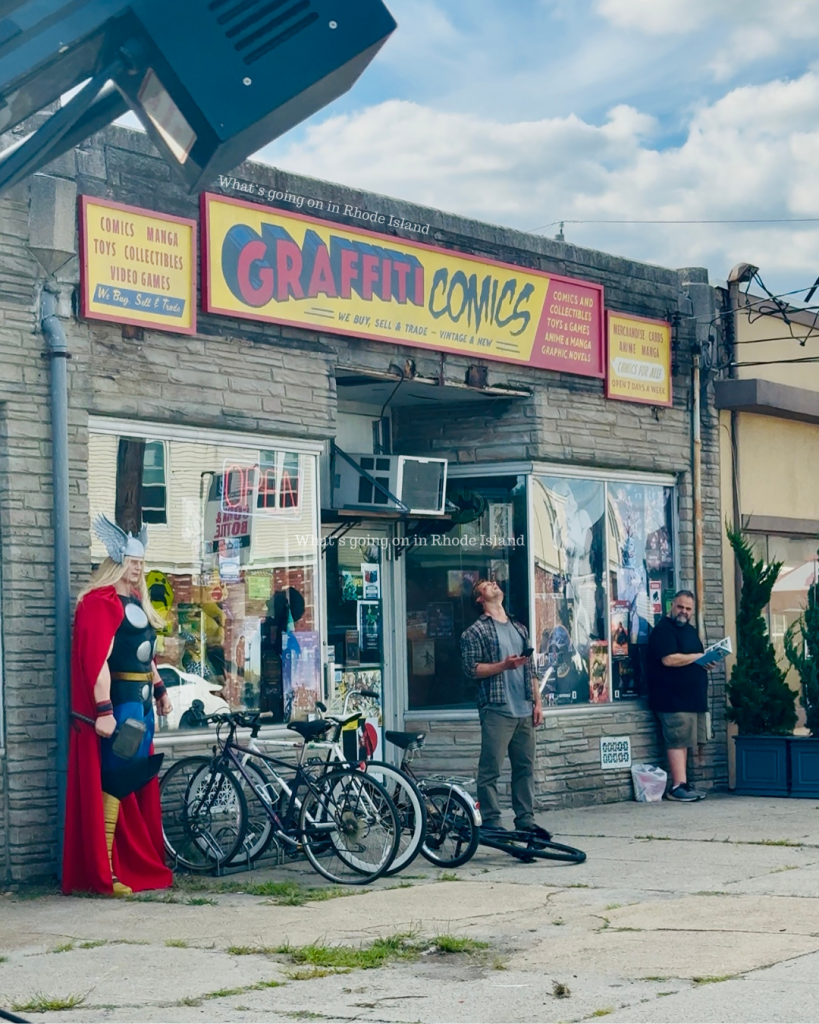 Filming for J.J. Abrams' Ghostwriter takes place in Cranston, Rhode Island