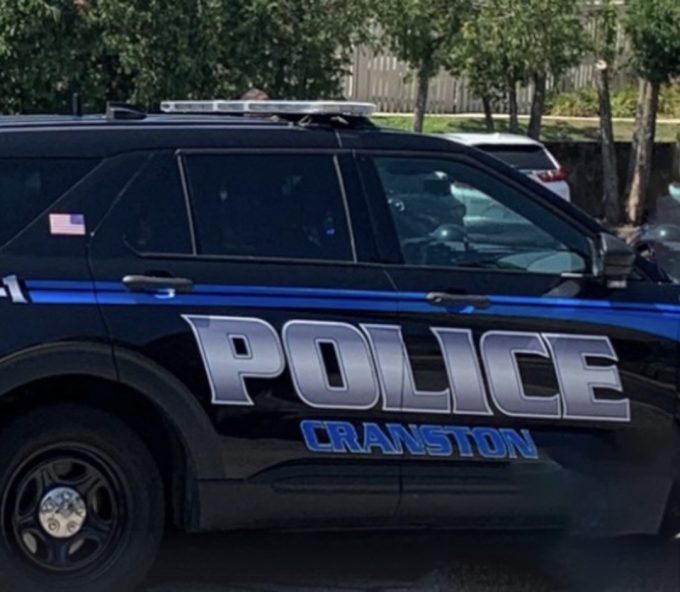 shots fired and police chase in Cranston