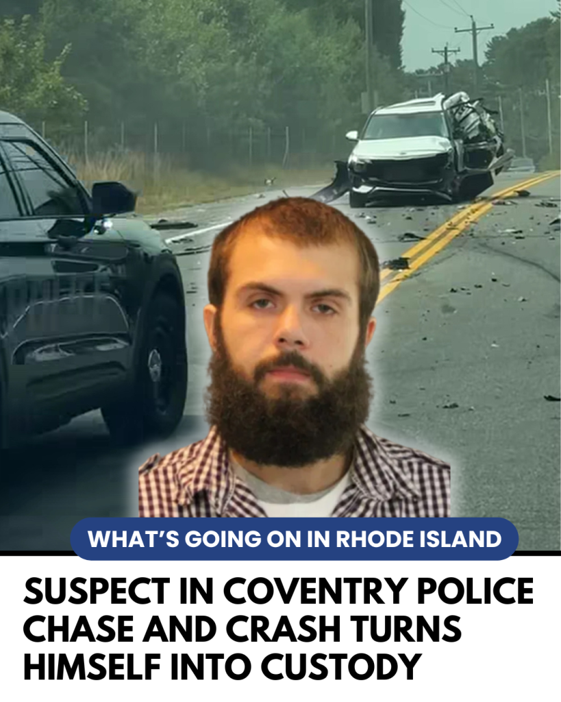 fleeing from crash after police chase