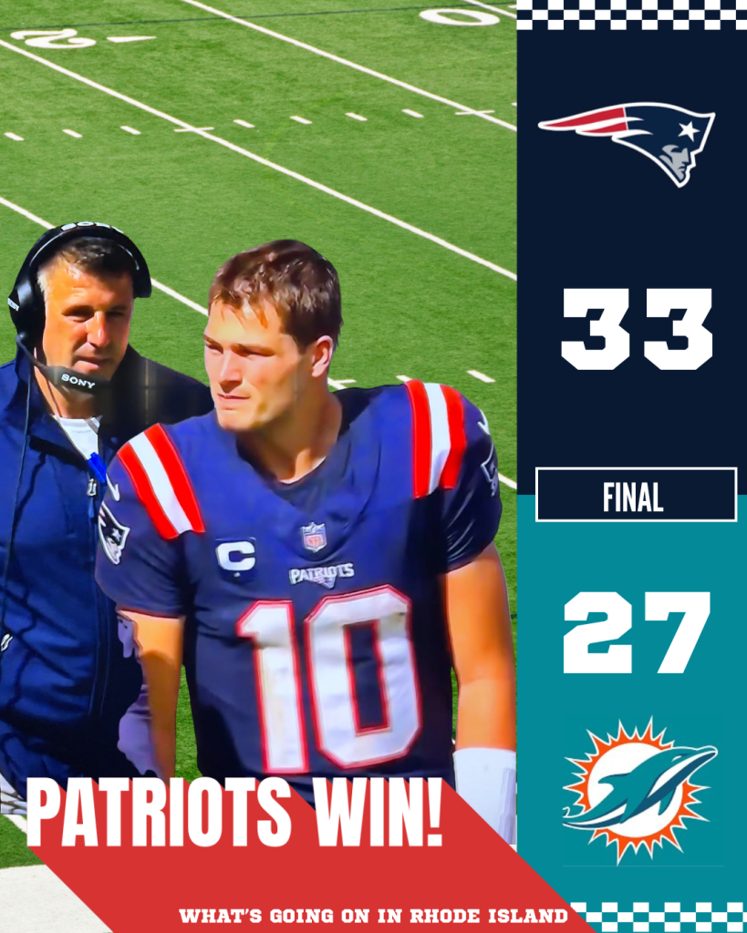 Week 2: Patriots beat Dolphins