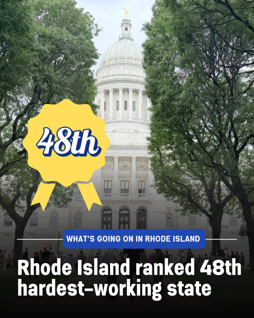 least hardest-working state