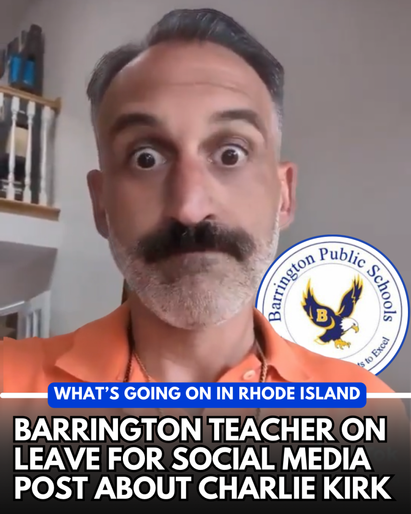 Charlie Kirk Barrington teacher