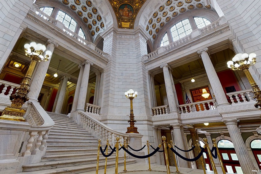 RI ACLU sues Gov. McKee over State House Rotunda protestor restrictions.