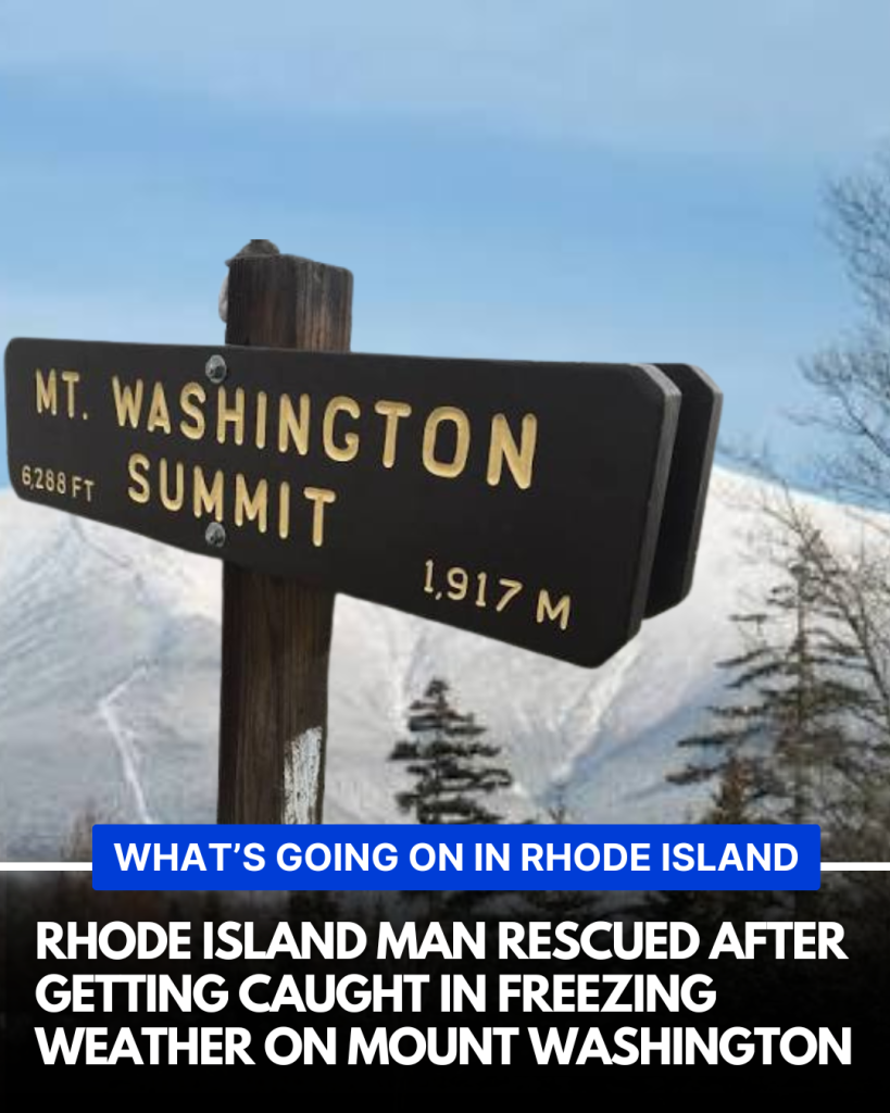 man rescued from Mount Washington
