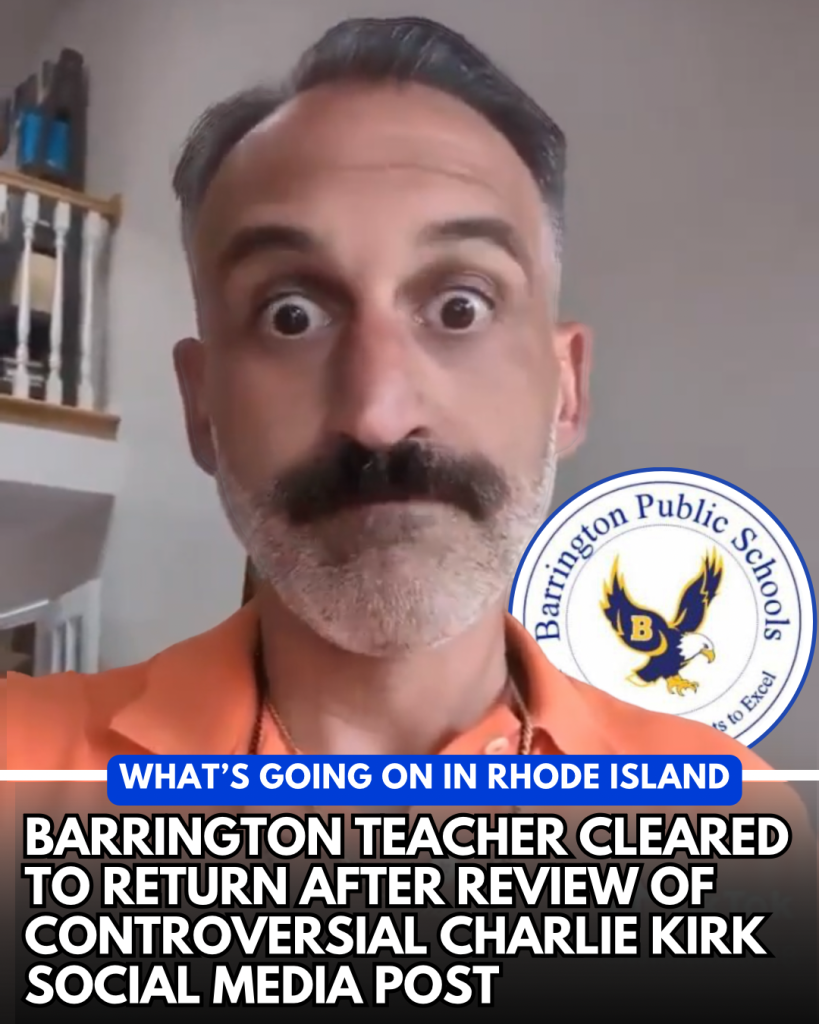 Barrington teacher will return to classroom