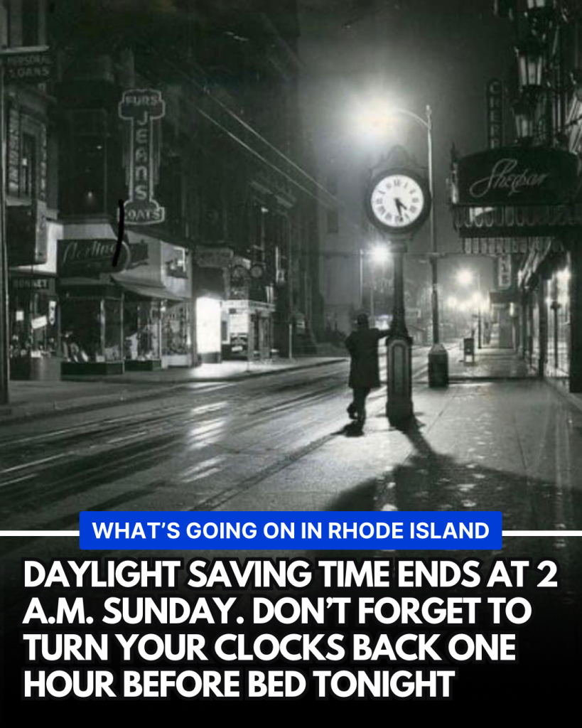 November 2025 Daylight Saving Time