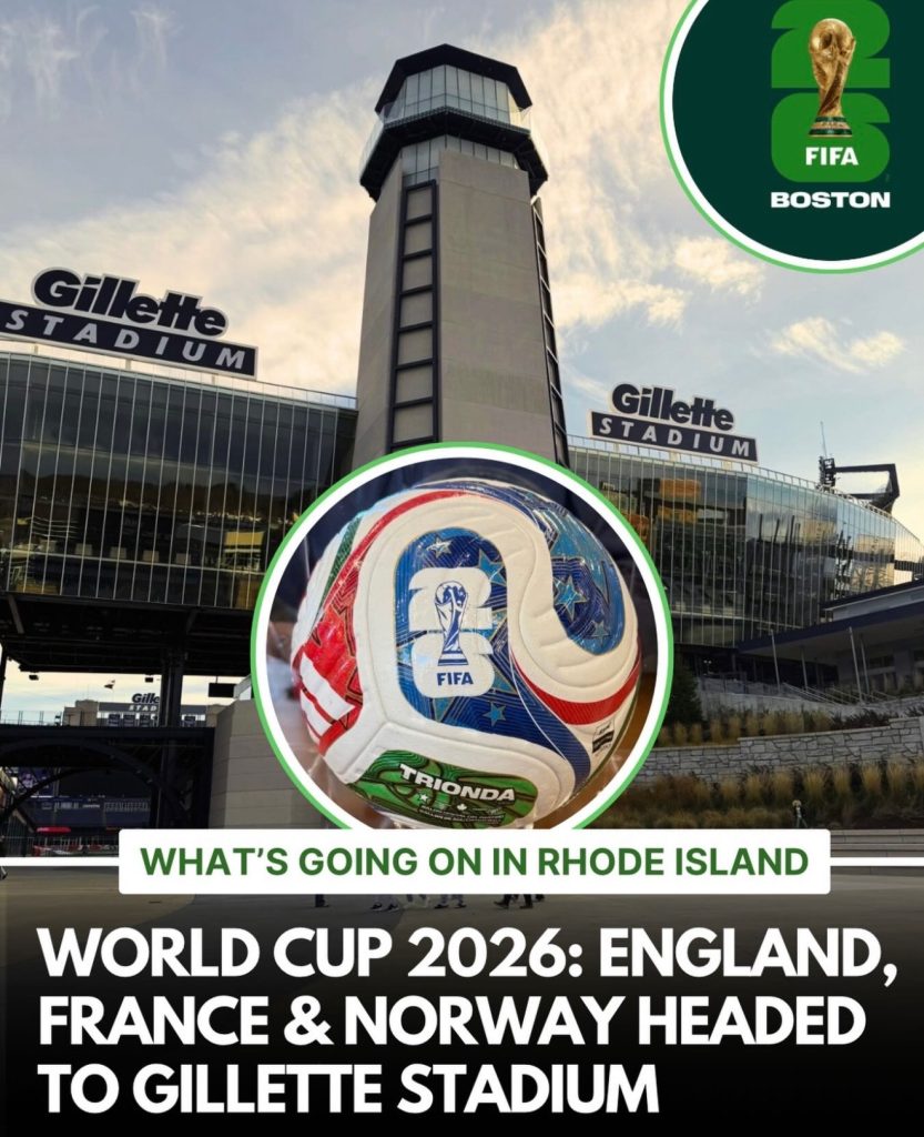 2026 World Cup matches at Gillette Stadium