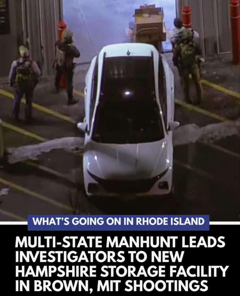 Brown University shooting manhunt