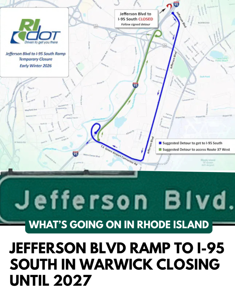Jefferson Boulevard ramp closure