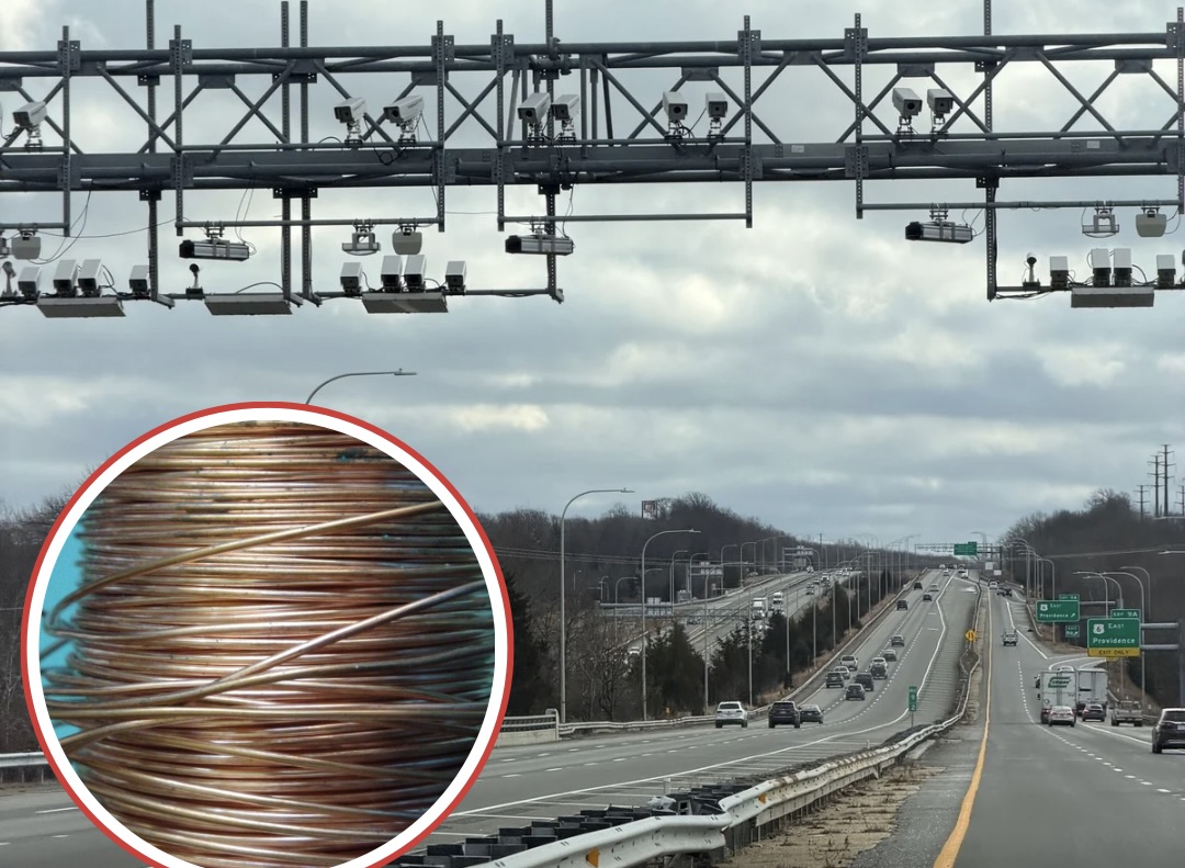 RIDOT copper wire theft