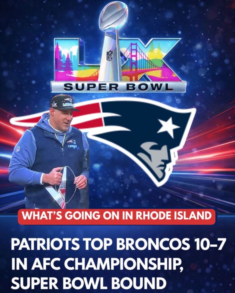 Patriots win the AFC title
