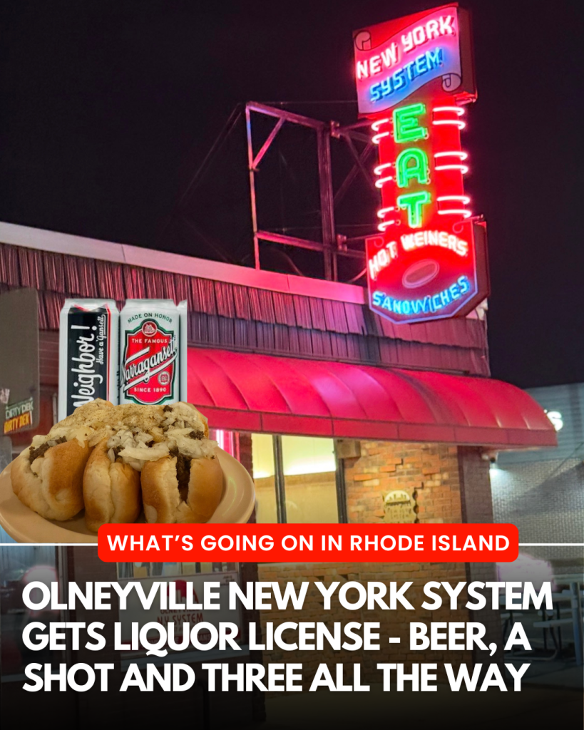Olneyville New York System liquor license