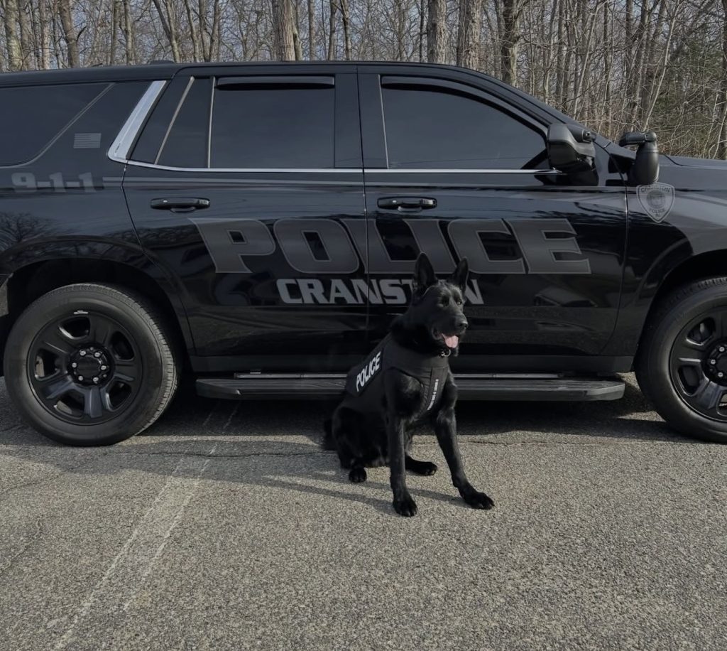 Cranston police K9 vests donated