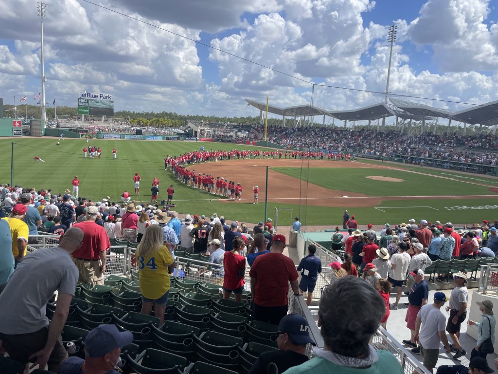 Red Sox Rays March 7 spring training