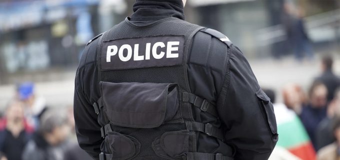 disarming police officer felony