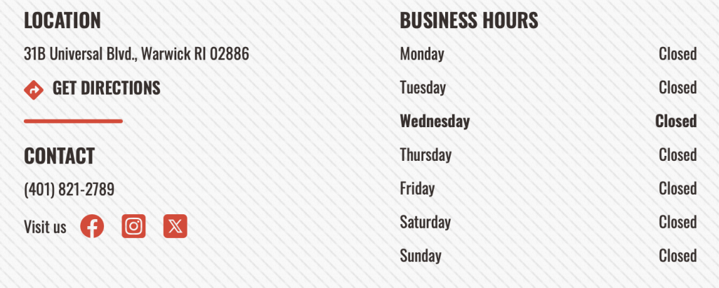 Smokey Bones Warwick closed