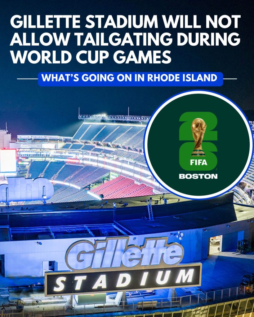 Gillette Stadium tailgating World Cup