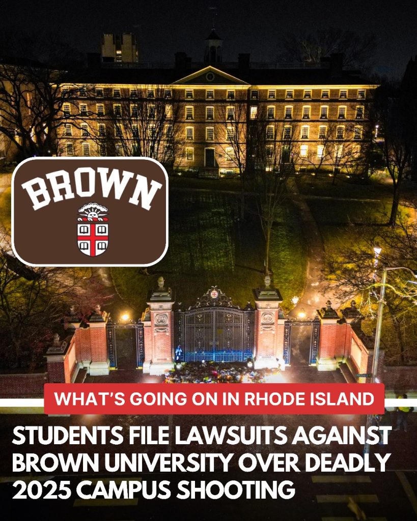 Brown University shooting lawsuits