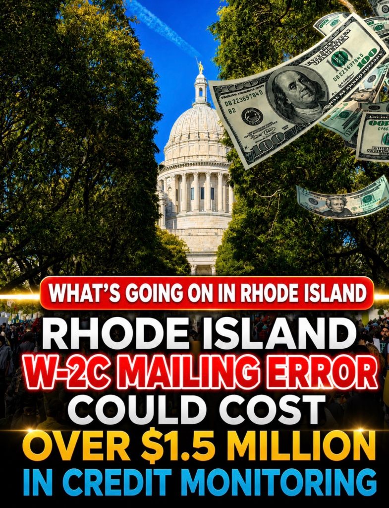 Rhode Island W-2C credit monitoring