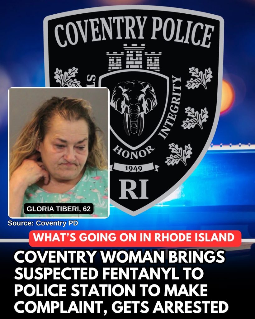woman brings fentanyl police