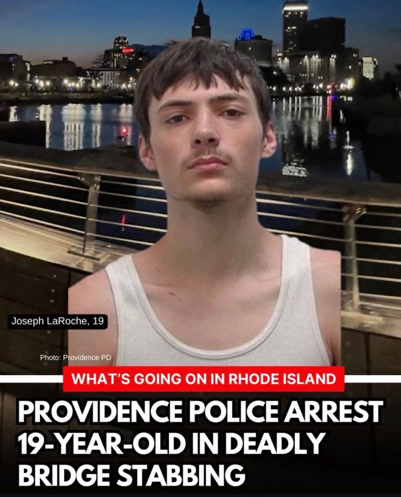 stabbing providence pedestrian bridge arrest