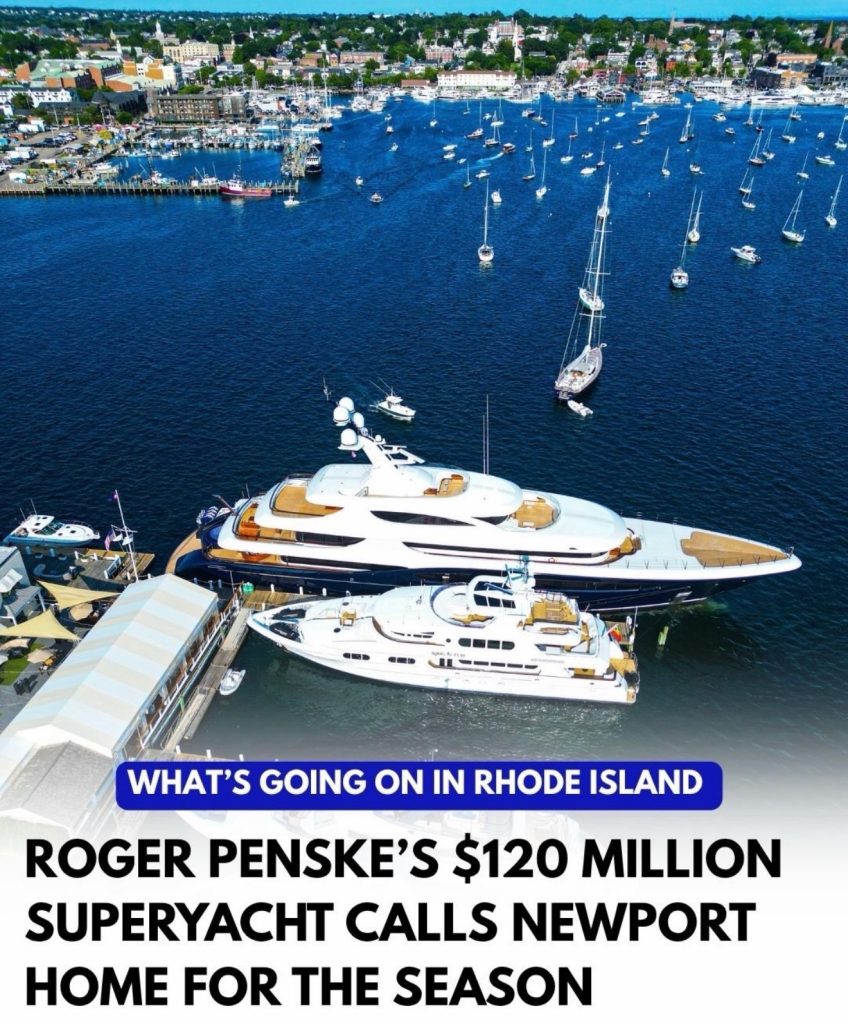 Roger Penske yacht Newport
