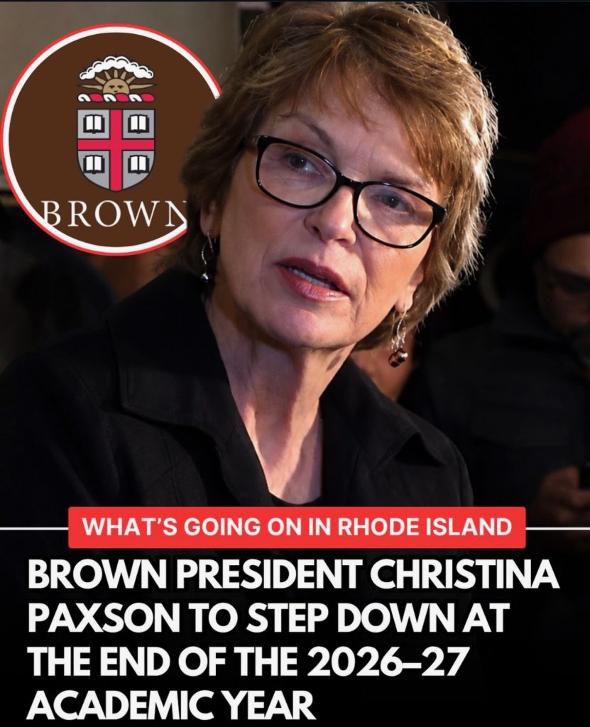 Brown President Christina Paxson
