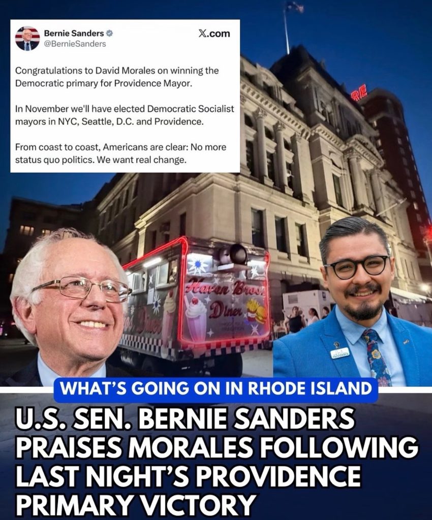 Bernie Sanders David Morales